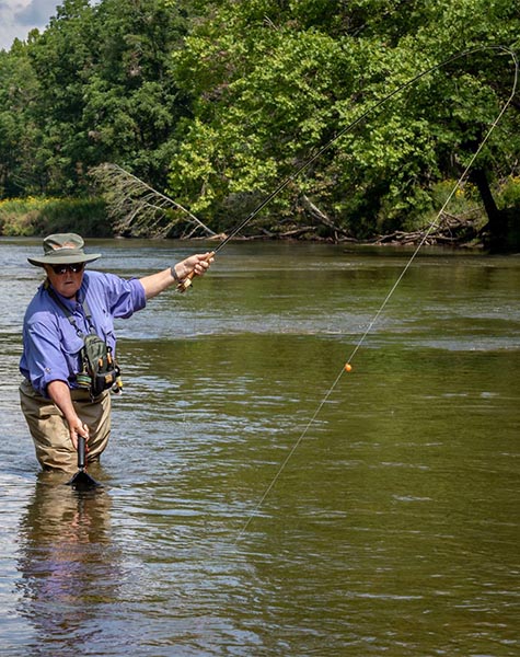 Fishing in the New River